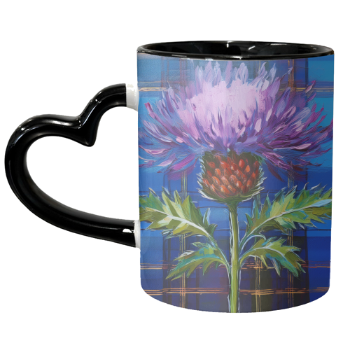 The Scottish Thistle - unique mug by AP
