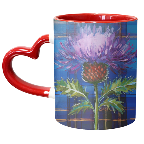 The Scottish Thistle - unique mug by AP