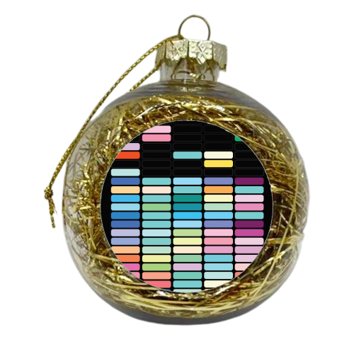 The sound of you - xmas bauble by Brita Ingebrigtsen