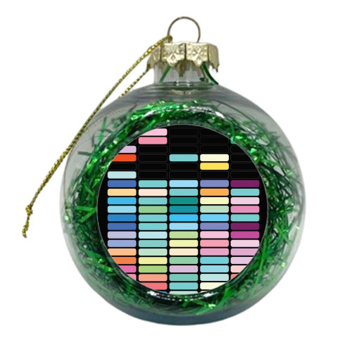The sound of you - xmas bauble by Brita Ingebrigtsen