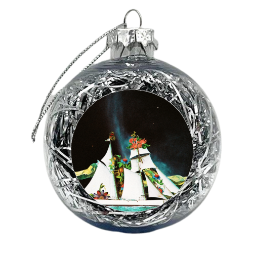 The Spaceflower - xmas bauble by taudalpoi