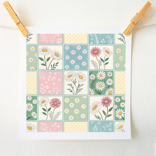 The Spring Flowers - A1 - A4 art print by haris kavalla