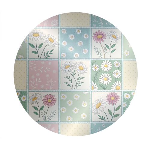 The Spring Flowers - Circle Sticker by haris kavalla