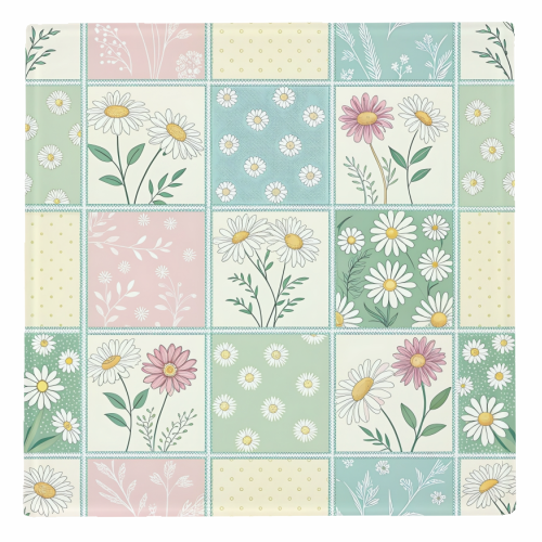 The Spring Flowers - personalised beer coaster by haris kavalla