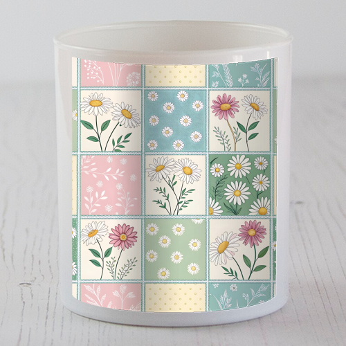 The Spring Flowers - scented candle by haris kavalla