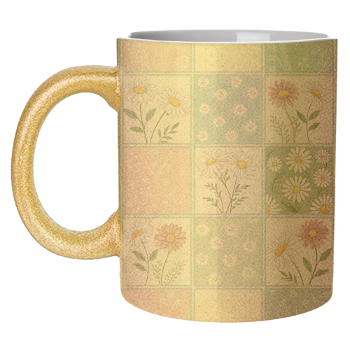 The Spring Flowers - unique mug by haris kavalla
