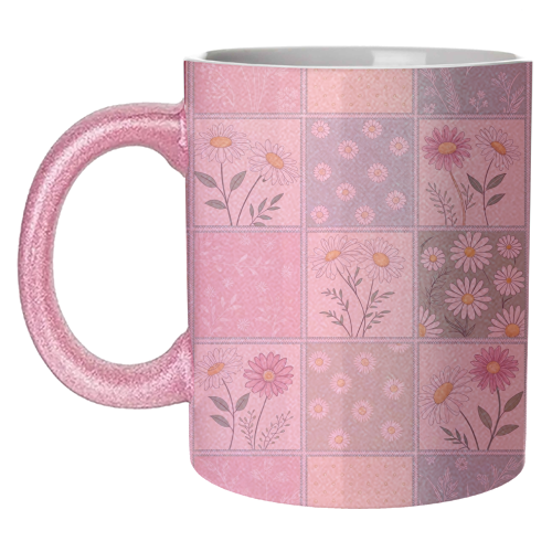 The Spring Flowers - unique mug by haris kavalla