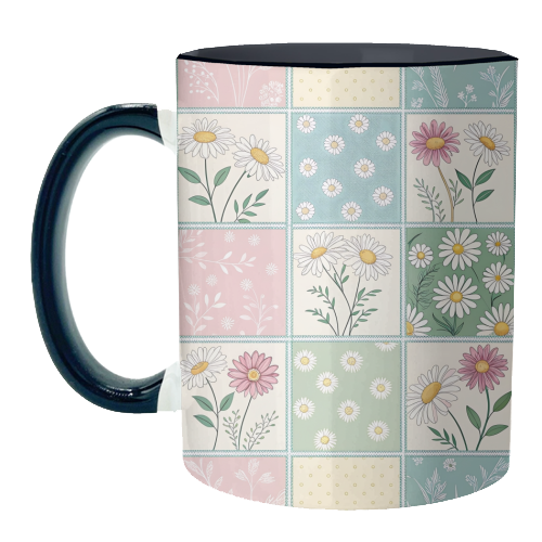 The Spring Flowers - unique mug by haris kavalla