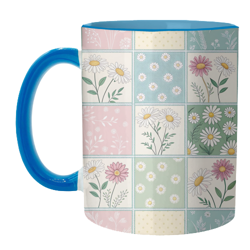 The Spring Flowers - unique mug by haris kavalla