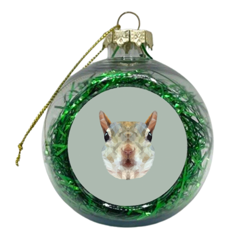 The Squirrel - xmas bauble by petegrev