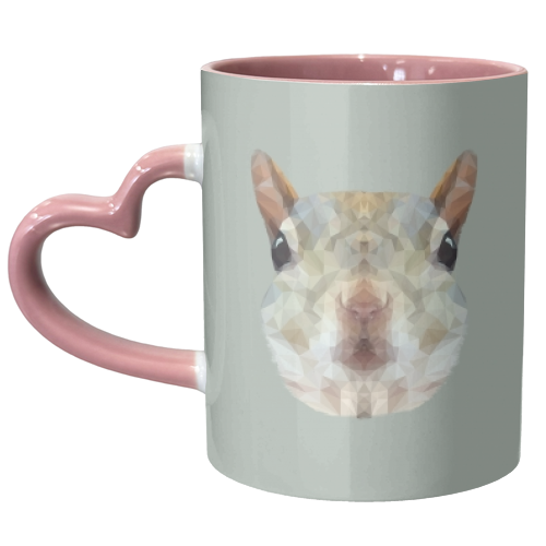 The Squirrel - unique mug by petegrev