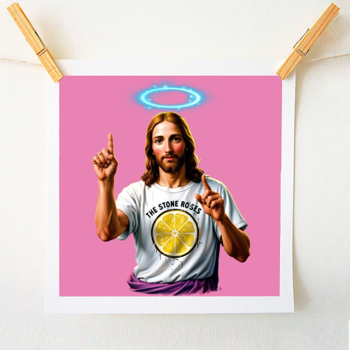 The Stone Roses - A1 - A4 art print by Faith Mercer