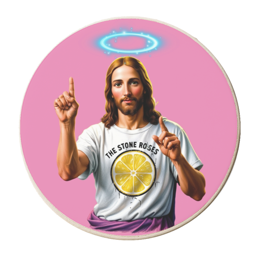 The Stone Roses - personalised beer coaster by Faith Mercer