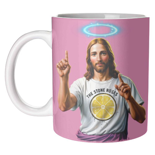 The Stone Roses - unique mug by Faith Mercer