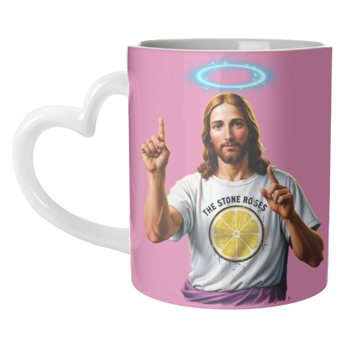 The Stone Roses - unique mug by Faith Mercer