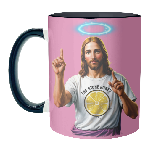 The Stone Roses - unique mug by Faith Mercer