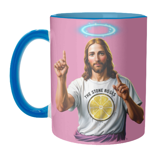 The Stone Roses - unique mug by Faith Mercer