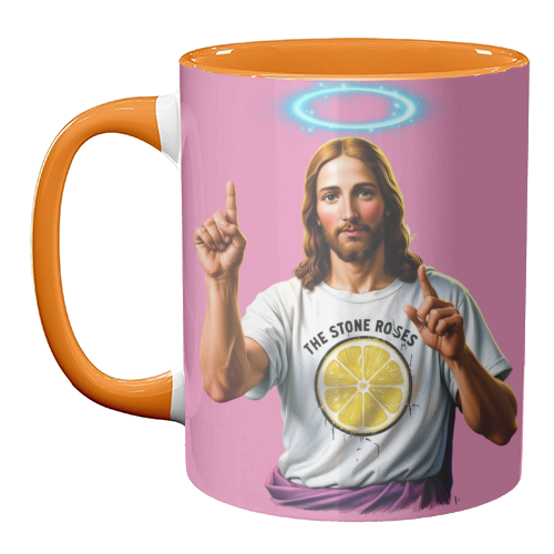 The Stone Roses - unique mug by Faith Mercer