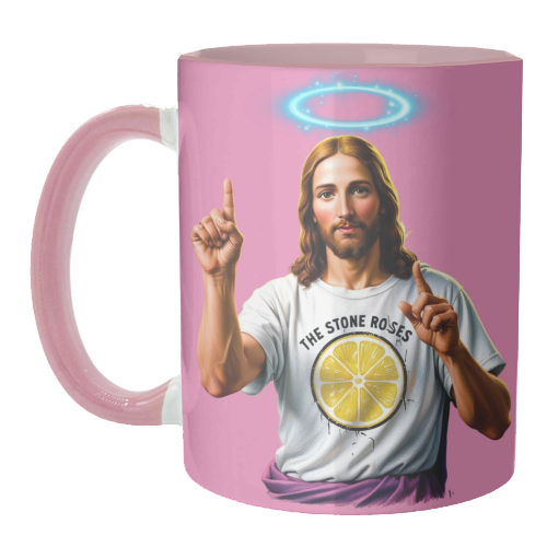 The Stone Roses - unique mug by Faith Mercer