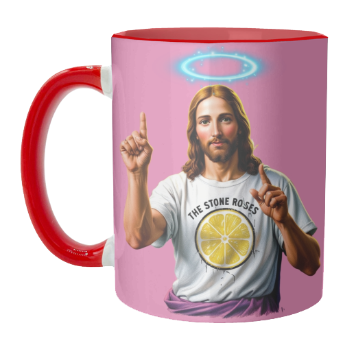 The Stone Roses - unique mug by Faith Mercer