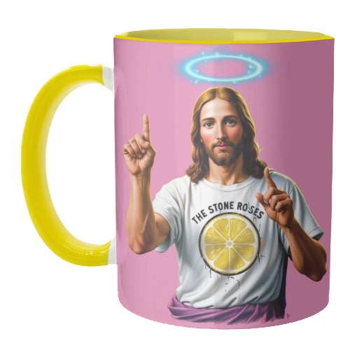 The Stone Roses - unique mug by Faith Mercer