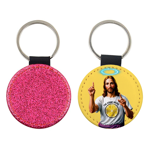 The Stone Roses. Yellow - keyring by Faith Mercer