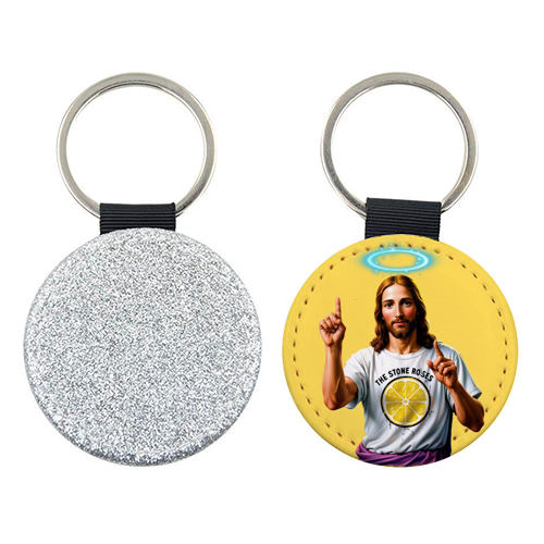 The Stone Roses. Yellow - keyring by Faith Mercer