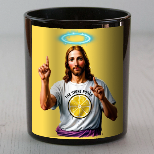 The Stone Roses. Yellow - scented candle by Faith Mercer