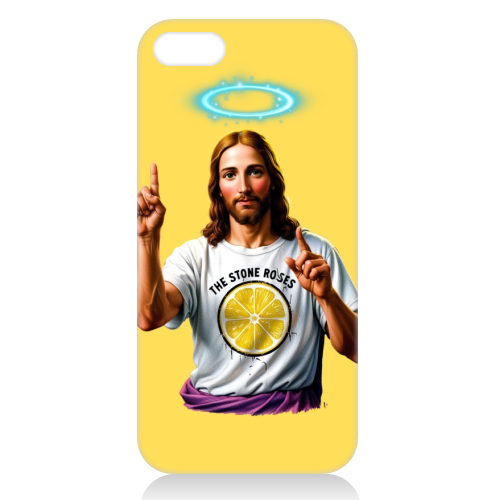 The Stone Roses. Yellow - unique phone case by Faith Mercer