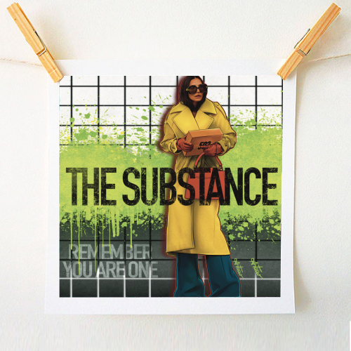 The Substance - A1 - A4 art print by ARTECCO