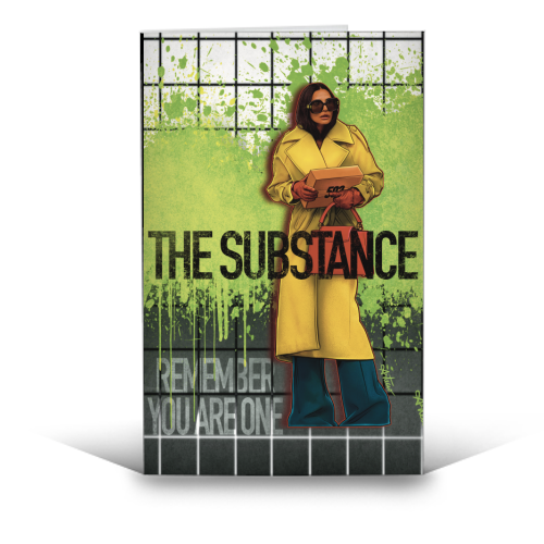 The Substance - funny greeting card by ARTECCO