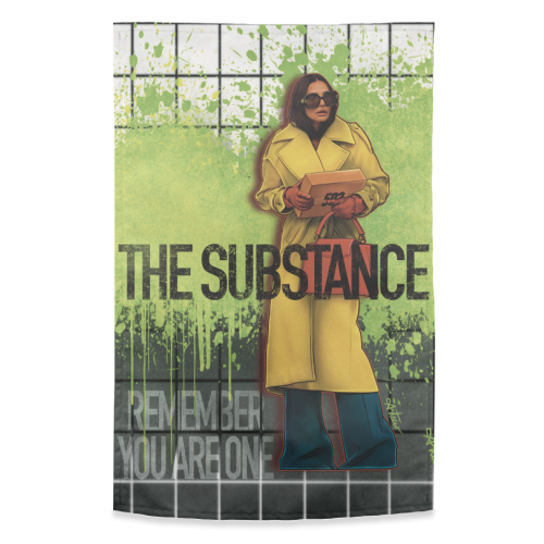 The Substance - funny tea towel by ARTECCO
