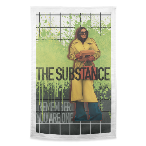 The Substance - funny tea towel by ARTECCO
