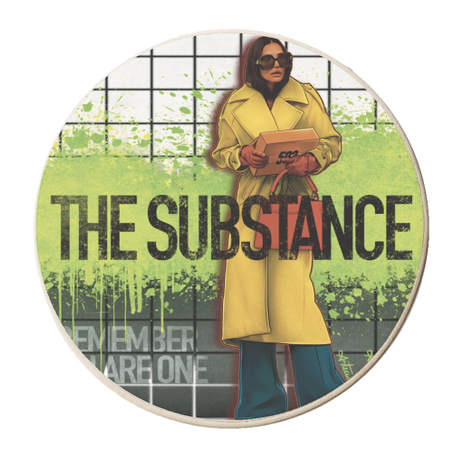 The Substance - personalised beer coaster by ARTECCO