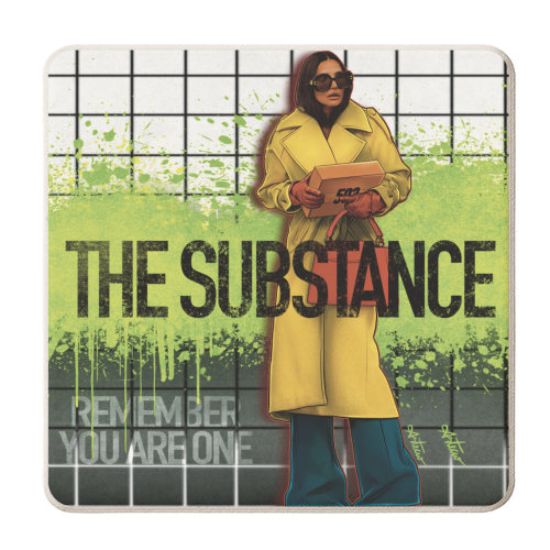 The Substance - personalised beer coaster by ARTECCO