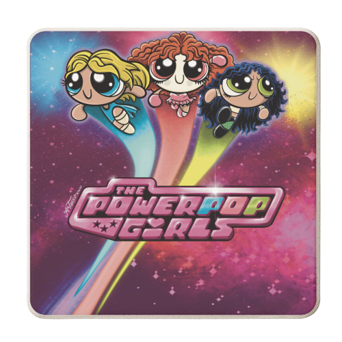 The superpop girls - personalised beer coaster by ARTECCO