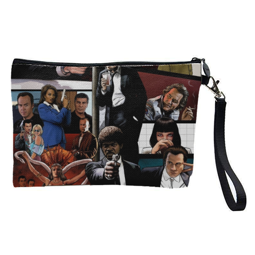 The Tarantinoverse - Pulp Fiction, Reservoir Dogs, Django Unchained, Kill Bill & More - pretty makeup bag by Dan Avenell