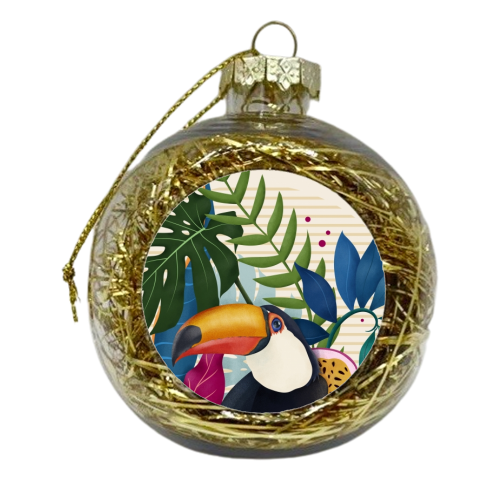 The Toucan - xmas bauble by Fatpings_studio