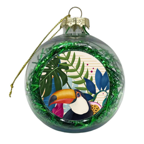 The Toucan - xmas bauble by Fatpings_studio