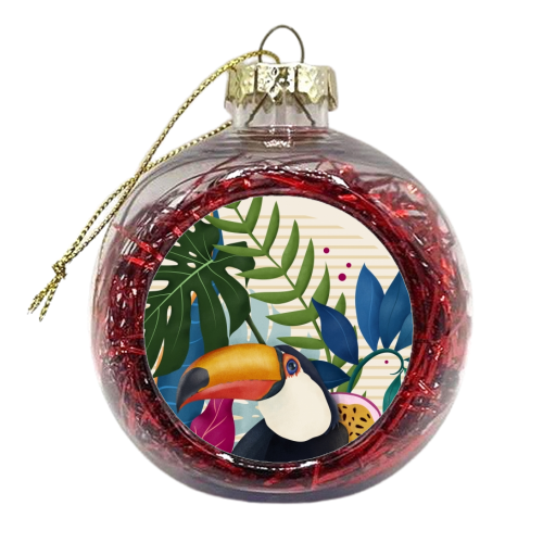 The Toucan - xmas bauble by Fatpings_studio