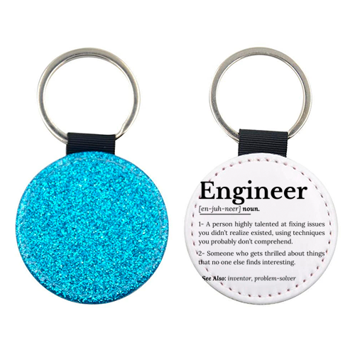The True Meaning of an Engineer - keyring by timsal shol
