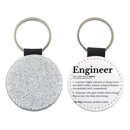 The True Meaning of an Engineer - keyring by timsal shol