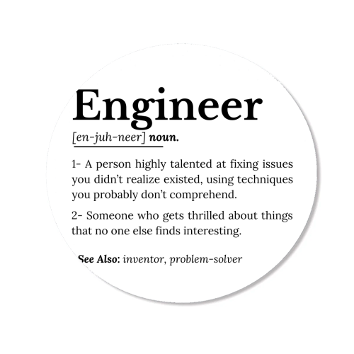 The True Meaning of an Engineer - Magnet by timsal shol