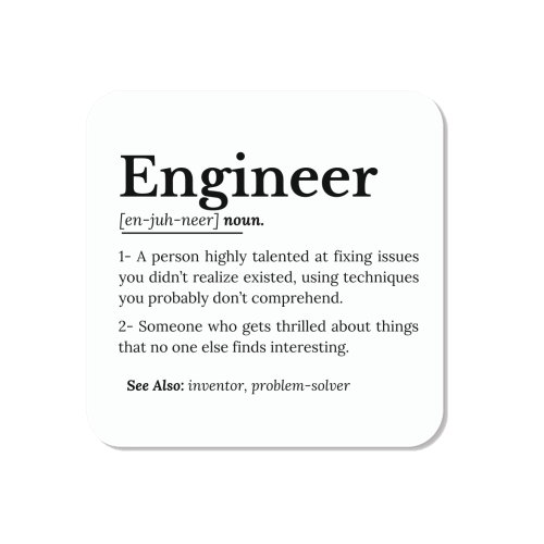 The True Meaning of an Engineer - Magnet by timsal shol