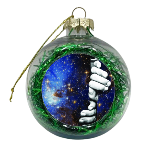 The truth is out there  - xmas bauble by Maya Land