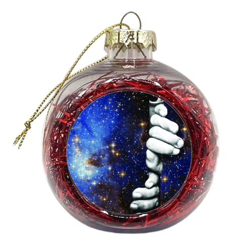 The truth is out there  - xmas bauble by Maya Land