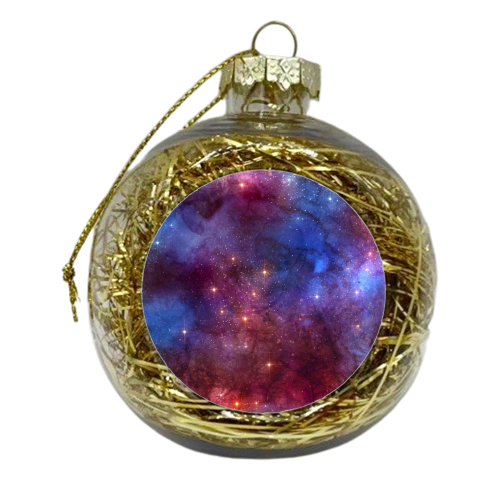the universe - xmas bauble by Anastasios Konstantinidis