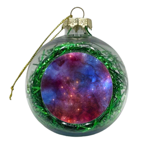 the universe - xmas bauble by Anastasios Konstantinidis