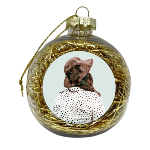 The Wait - xmas bauble by Uma Prabhakar Gokhale