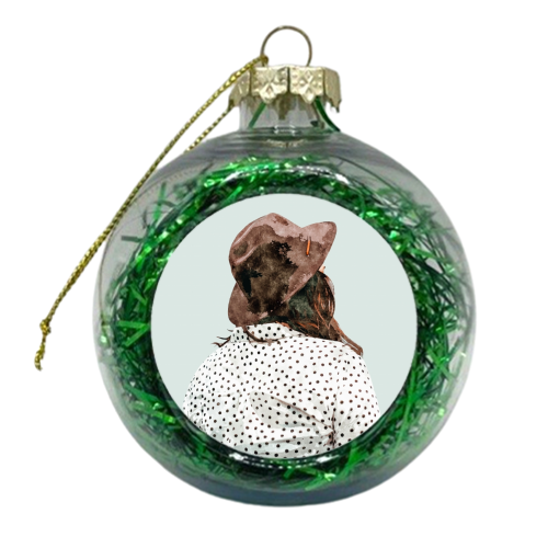 The Wait - xmas bauble by Uma Prabhakar Gokhale